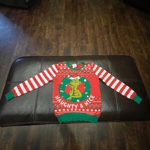The Grinch Naughty & Nice Ugly Sweater